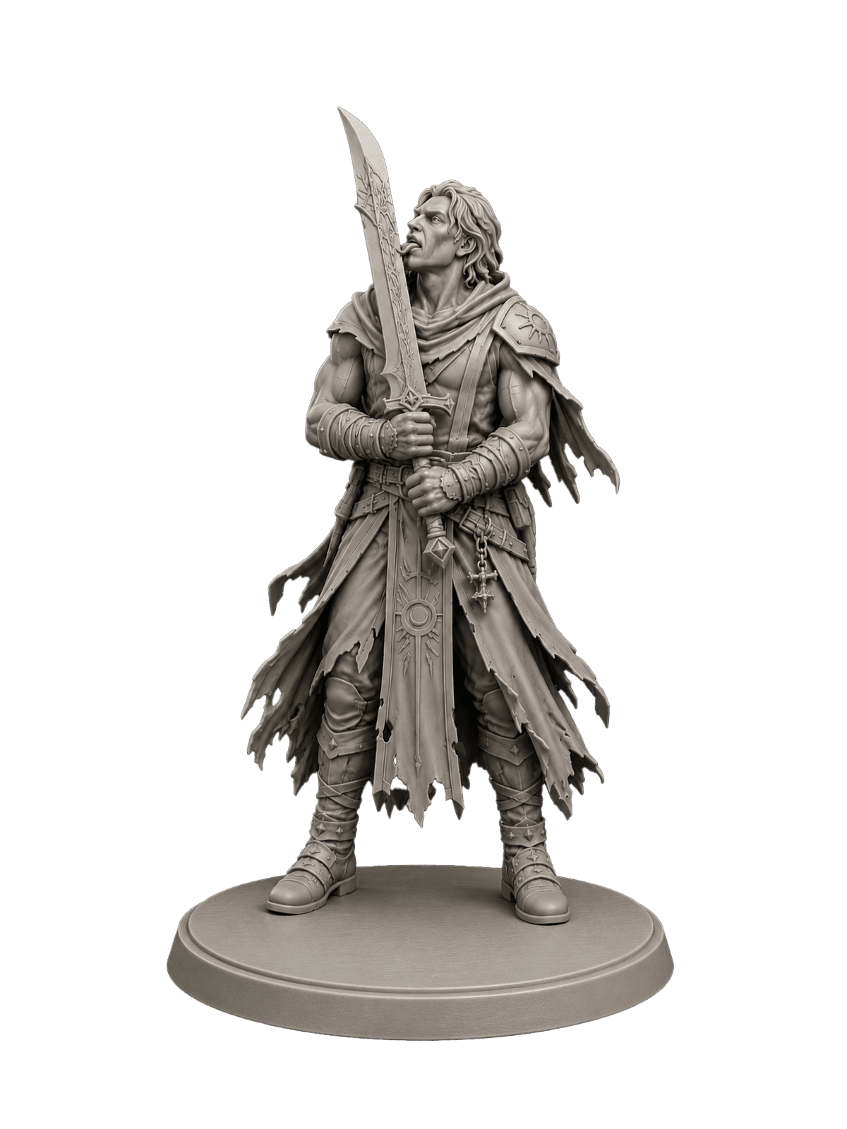 Concept de figurine généré : Chevalier du Sang